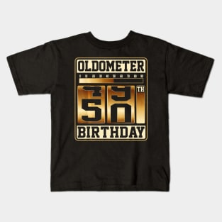 Oldometer 49 50 Shirt 50 Oldometer Shirt Fathers Day Gift Kids T-Shirt